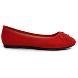 SHOES Tanja Damen Ballerina Schuhe W2300 Shoes Red