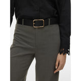 Vero Moda VERO MODA DAMENHOSEN VMTEXAS Pant Medium grey melange