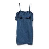 Vero Moda VERO MODA DAMEN KLEID VMANNY Restudsalg Medium blue denim