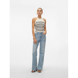 Vero Moda VERO MODA DAMEN TOP VMSABA Top Birch Stripes black