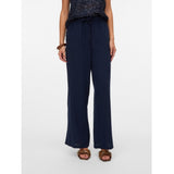 Vero Moda VERO MODA Damen Hose VMLINN Pant Navy Blazer