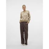 Vero Moda VERO MODA Damen Hose VMNila Pant Chocolate Brown