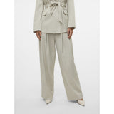 Vero Moda VERO MODA Damen Hosen VMOMARI Restudsalg Light Grey Melange