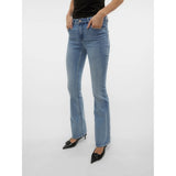 Vero Moda VERO MODA Damen Jeans VMFLASH Jeans Light Blue Denim