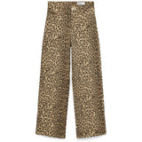 Vero Moda VERO MODA Damen Jeans VMTESSA Restudsalg Silver Mink LEOPARD