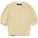 Vero Moda VERO MODA Damen Pullover VMDoffy Knit Golden Haze WHITE MELANGE