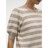 Vero Moda VERO MODA Damen Pullover VMDoffy Knit Moon Rock BIRCH