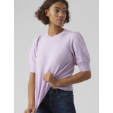 Vero Moda VERO MODA Damen Pullover VMDoffy Knit Orchid Bloom MELANGE