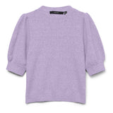 Vero Moda VERO MODA Damen Pullover VMDoffy Knit Orchid Bloom MELANGE