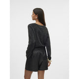 Vero Moda VERO MODA Damen Pullover VMDoffyshine Blouse Black lurex