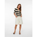 Vero Moda VERO MODA Damen Shorts VMVILLA Shorts Ecru