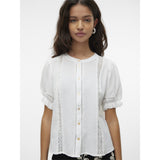Vero Moda VERO MODA Damen Top VMNATALI Top Snow white