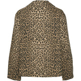 Vero Moda VERO MODA Damen Jacke VMKIRBY Jacket Silver Mink LEOPARD