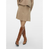 Vero Moda VERO MODA Damenrock VMGOLD Restudsalg Silver Mink W. MELANGE