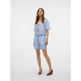 Vero Moda VERO MODA Damen Bluse VMODETTE Blouse Snow White Cherry