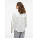 VILA VILA Damen Hemd VISIMONE Restudsalg Snow white