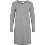 VILA VILA Damen Kleid VIRIL Restudsalg Medium grey melange