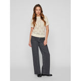 VILA VILA Damen Strick VICOTTI Restudsalg Birch