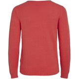 VILA VILA Damen Strick VIRIL Restudsalg Dubarry DARK MELANGE