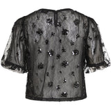 VILA VILA Damen Strickjacke Viada Top Black Beauty