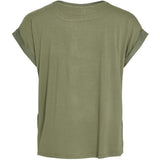 VILA VILA Damen Top VIELLETTE Top Oil Green