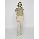 VILA VILA Damen Top VIELLETTE Top Oil Green