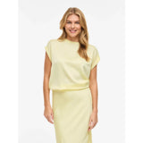 VILA VILA Damen Top VIELLETTE Top Pastel Yellow