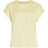 VILA VILA Damen Top VIELLETTE Top Pastel Yellow