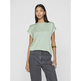 VILA VILA Damen Top VIELLETTE Top Silt Green