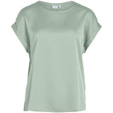 VILA VILA Damen Top VIELLETTE Top Silt Green