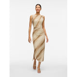 VILA VILA Damenkleid VIRIKKE Dress Birch BROWN