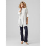 Vero Moda Vero Moda Damen Hemdkleid VmNatali Shirt Snow white