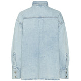 Vero Moda Vero Moda Damen Denimjacke VMHAMSON Restudsalg Light Blue Denim