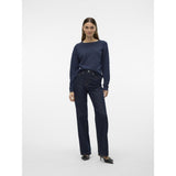 Vero Moda Vero Moda Damen Strick VMDOFFY Knit Navy blazer w. black melange