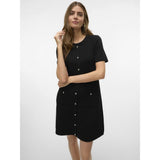 Vero Moda Vero Moda Damen Strickkleid VMJOHANNA Dress Black