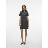 Vero Moda Vero Moda Damen Strickkleid VMJOHANNA Dress Medium grey melange