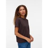 Vero Moda Vero Moda Damen T-Shirt AWNAIMA T-shirt Chocolate Torte
