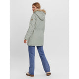 Vero Moda Vero Moda Damen Winterjacke VMEXCURSIONEXPEDITION Restudsalg Mineral Gray