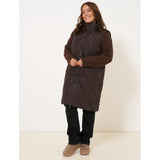Vero Moda Vero Moda Damen Oberbekleidung Weste VMMILLAS Jacket Chocolate Brown