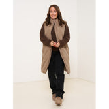Vero Moda Vero Moda Damen Oberbekleidung Weste VMMILLAS Jacket Fossil