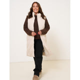 Vero Moda Vero Moda Damen Oberbekleidung Weste VMMILLAS Jacket Oatmeal