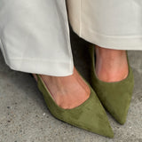 SHOES Vibeke Damen High Heels P-1523 Shoes Green