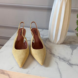 SHOES Vibeke Damen High Heels P-1523 Shoes Yellow