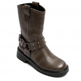 SHOES Victoire Damen Stiefel 7297 Restudsalg Kaki
