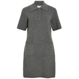 VILA Vila Damen Kleid VILINA Dress Medium grey melange