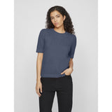 VILA Vila Damen Top VIDALO Top Vintage Indigo