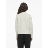 VILA Vila Damenstrick VISIQUIN Restudsalg White