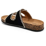 SHOES Zaira Damen sandalen W2720 Shoes Nero