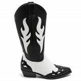 SHOES Abby Damen Cowboyboots 9632A Restudsalg Black