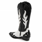 SHOES Abby Damen Cowboyboots 9632A Restudsalg Black